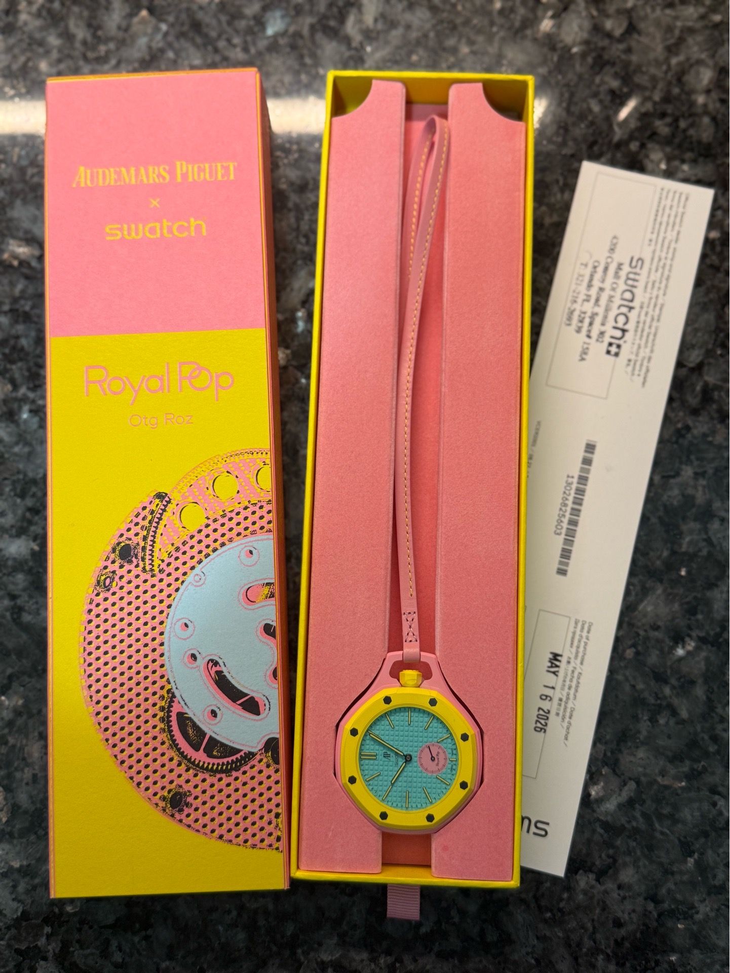 AP x Swatch Royal Pop