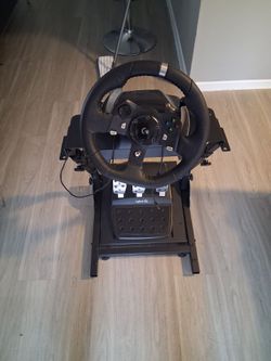 Logitech g920 steering wheel and stand