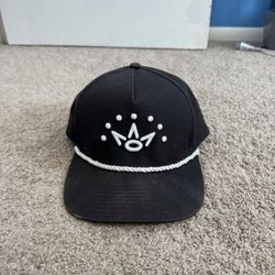 Black Scotty Cameron Crown Rope Hat SUN DAMAGED