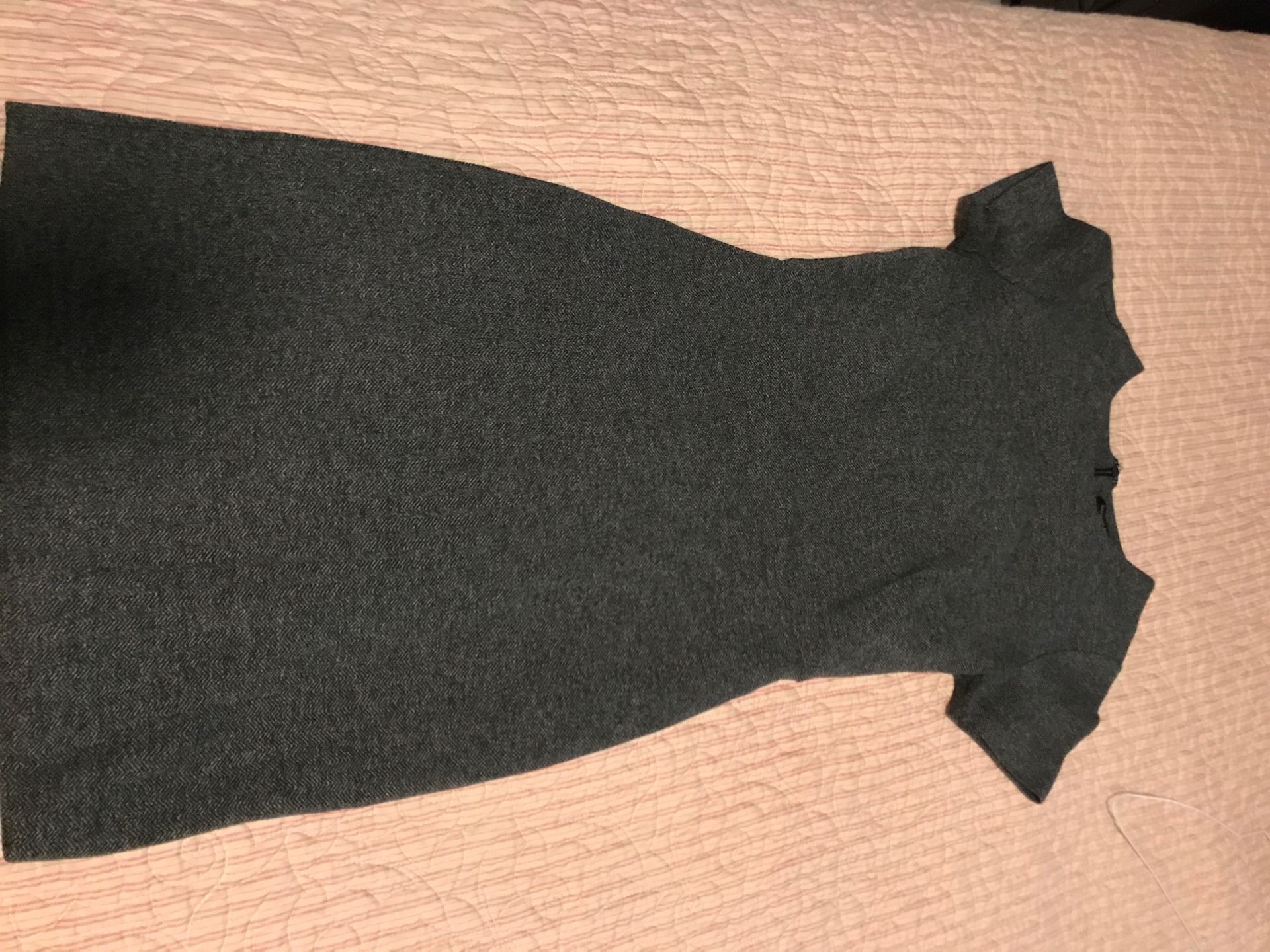 Ladies banana republic size 0 houndstooth patterned dress