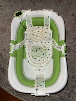 Baby Bathtub with Digital Thermometer
