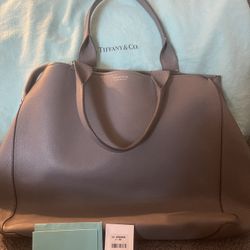 Tiffany & Co. Leather tote Bag