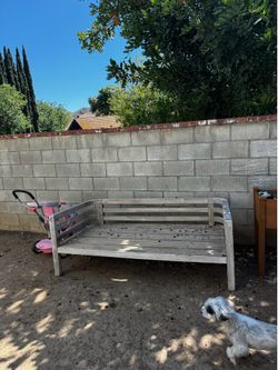 Outdoor bench