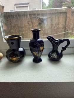 Vase, Mini Set of three, 4"