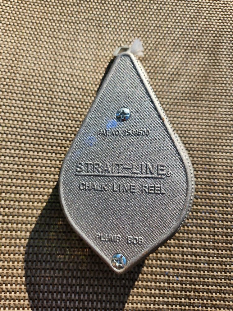 Vintage Strait-Line Chalk Line Reel