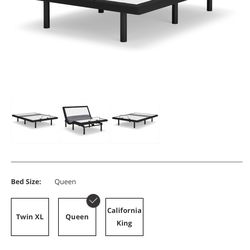 Adjustable massaging base Queen Size