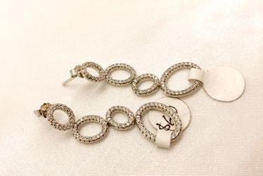 Sterling Silver Drop Earrings 