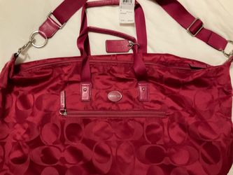Coach duffel bag