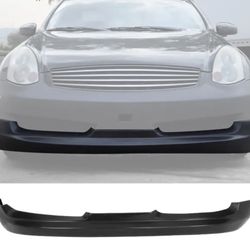 06-07 Infiniti G35 Coupe 2Dr G Style Front Bumper Lip Spoiler