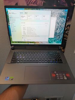 Msi Vector 17 With I9 14900HX 2.2ghz 16gb of ram, 1TB SSD, RTX 4070 8gb 240mhz 2.5k Display