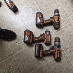 Ridgid 18v Tools 