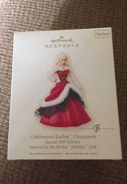 Hallmark Barbie ornament 2007 special edition