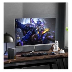 Gawfolk 24Inch PC 200Hz Gaming Monitor, FHD 1080p screen, Built-in speakers,1ms without Bezel, freesync, 99% sRGB, 178 ° Angle View, HDMI、DisplayPort,