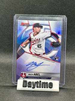 Topps Mick Abel Minnesota Twins 2025 Bowman's Best Rookie Auto #B25-MA