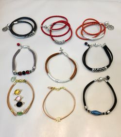 Beautiful handmade leather bracelets! $16-$25each