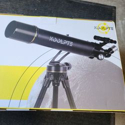 Koolpte 90mm Telescope (700mm Focal Length) New Openbox