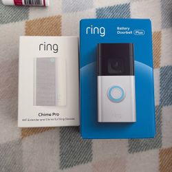 Ring Camera And Chime Pro