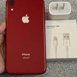 IPhone XR (64gb) Red UNLOCKED