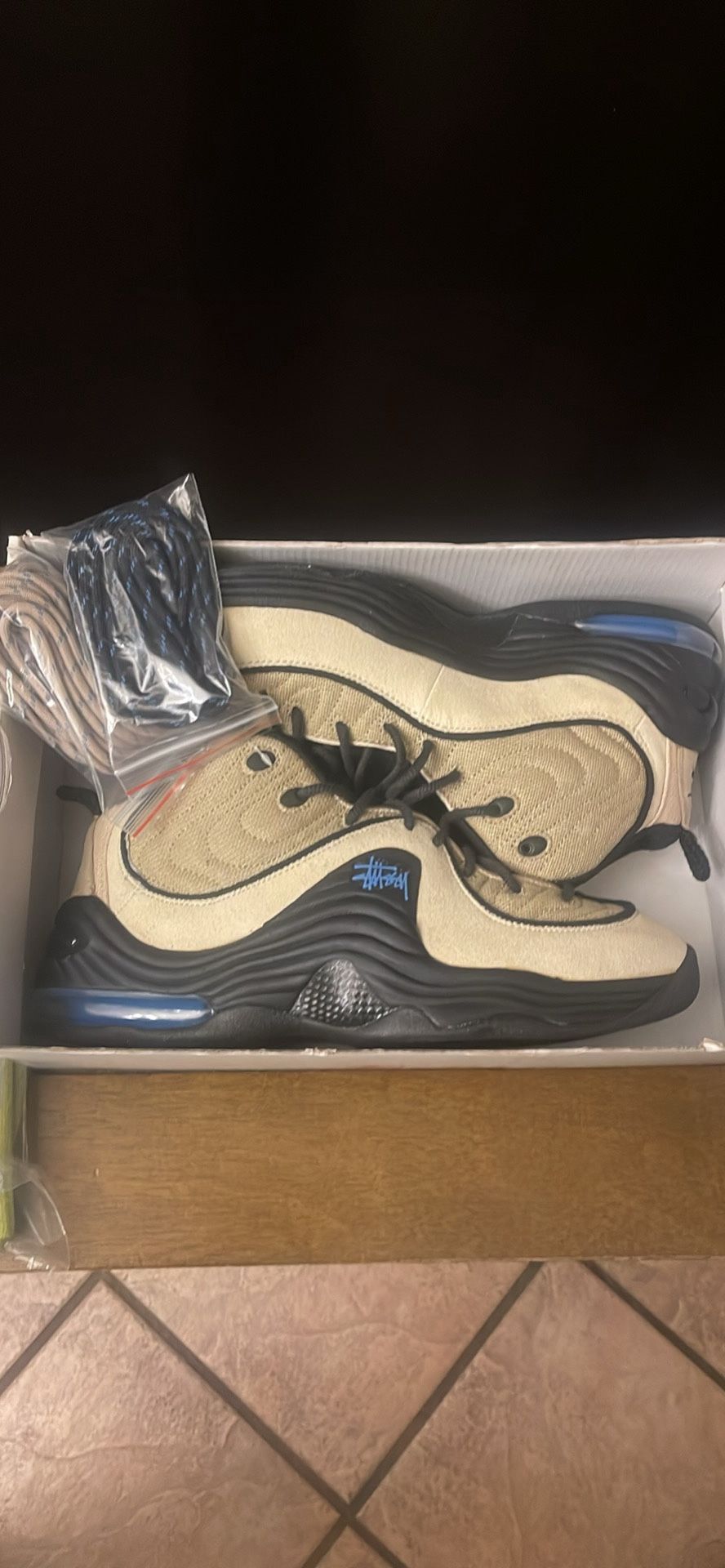 Nike Penny 2 X Stussy Collab Sz10.5 