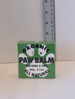 Organic paw balm for dogs