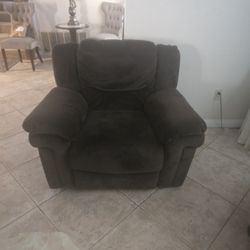 Brown Recliner 