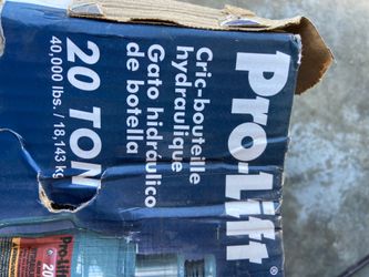 Pro lift 20 ton 40,000lbs