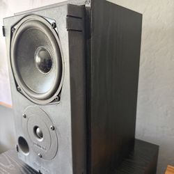 Vintage Mission 760 2-Way Speakers Pair Black Monitors Made England