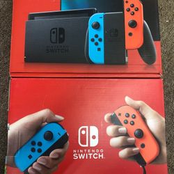 Nintendo Switch Brand New Sealed With 1 Year Warranty 