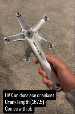 Dura ace crankset