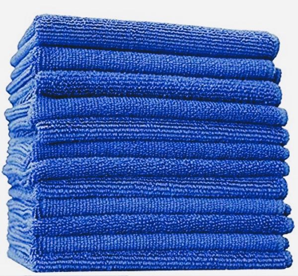 Royal Blue Microfiber Towels 16x16 12pack for Sale in City of Industry