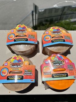 Dumpling Squishy Golden Sunset  Orange Scented Sherbert