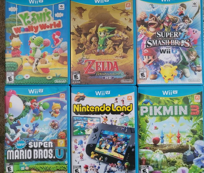 Wii U Games (All FIRST-PARTY Games)