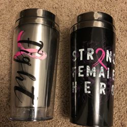 Breast Cancer Awareness Tumblers