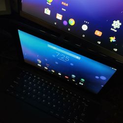 HP EliteDisplay E223 21.5" Monitor With Android Tablet With Detachable Keyboard 