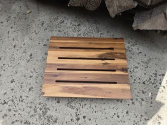 Teak Step Stool 4" Tall   $10