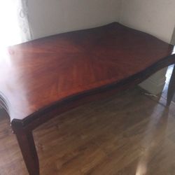 Cherry Wood Dining Table 