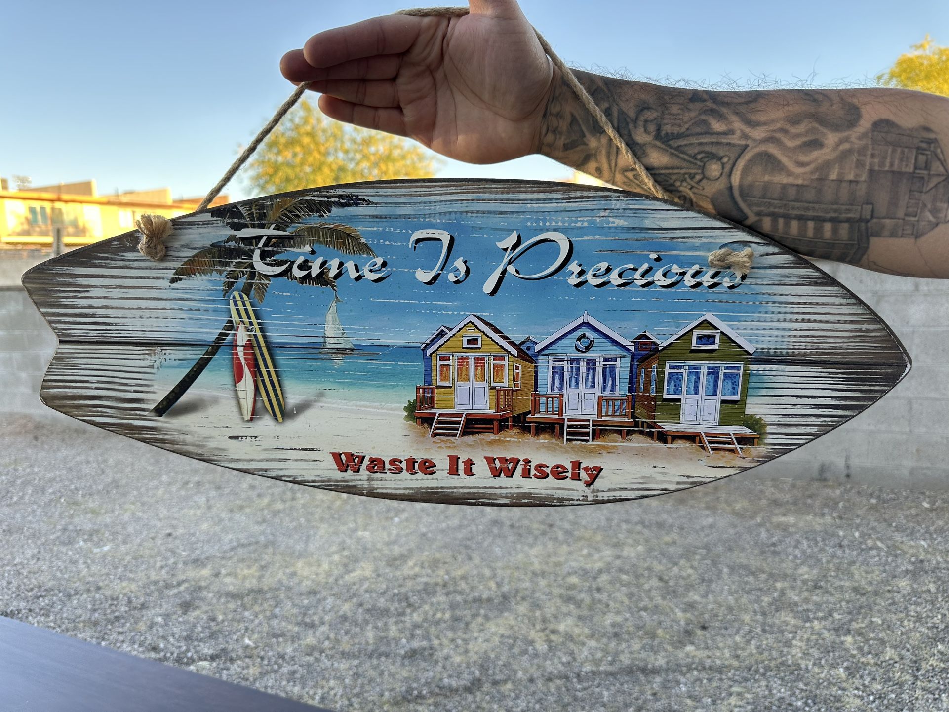 Surfboard Plaque