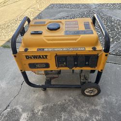 Dewalt DXGNR4000 gas generator 324 hrs