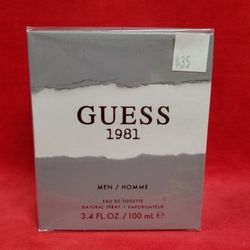 Guess 1981 Many brands of new perfume available for men or women, single bottles or gift sets, body sprays and lotion available bz 20