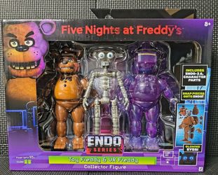 Jazzwares Five Nights at Freddy’s Endo Series Toy Freddy & VR Freddy Figures