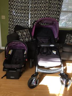 Car seat and stroller set