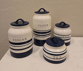 Navy Canister Set