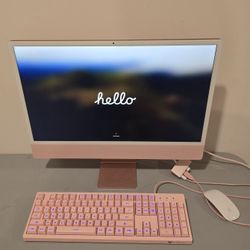 2021 Apple iMac 24” M1 – Pink | Great Condition