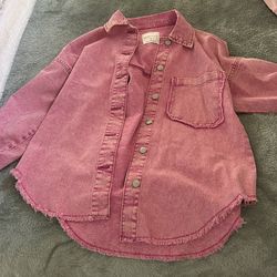 Pink Jean jacket