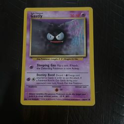 Pokemon Card Gastly