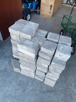 100+ brick pavers