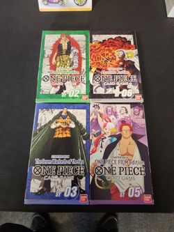 Sealed one piece starter decks $20 each