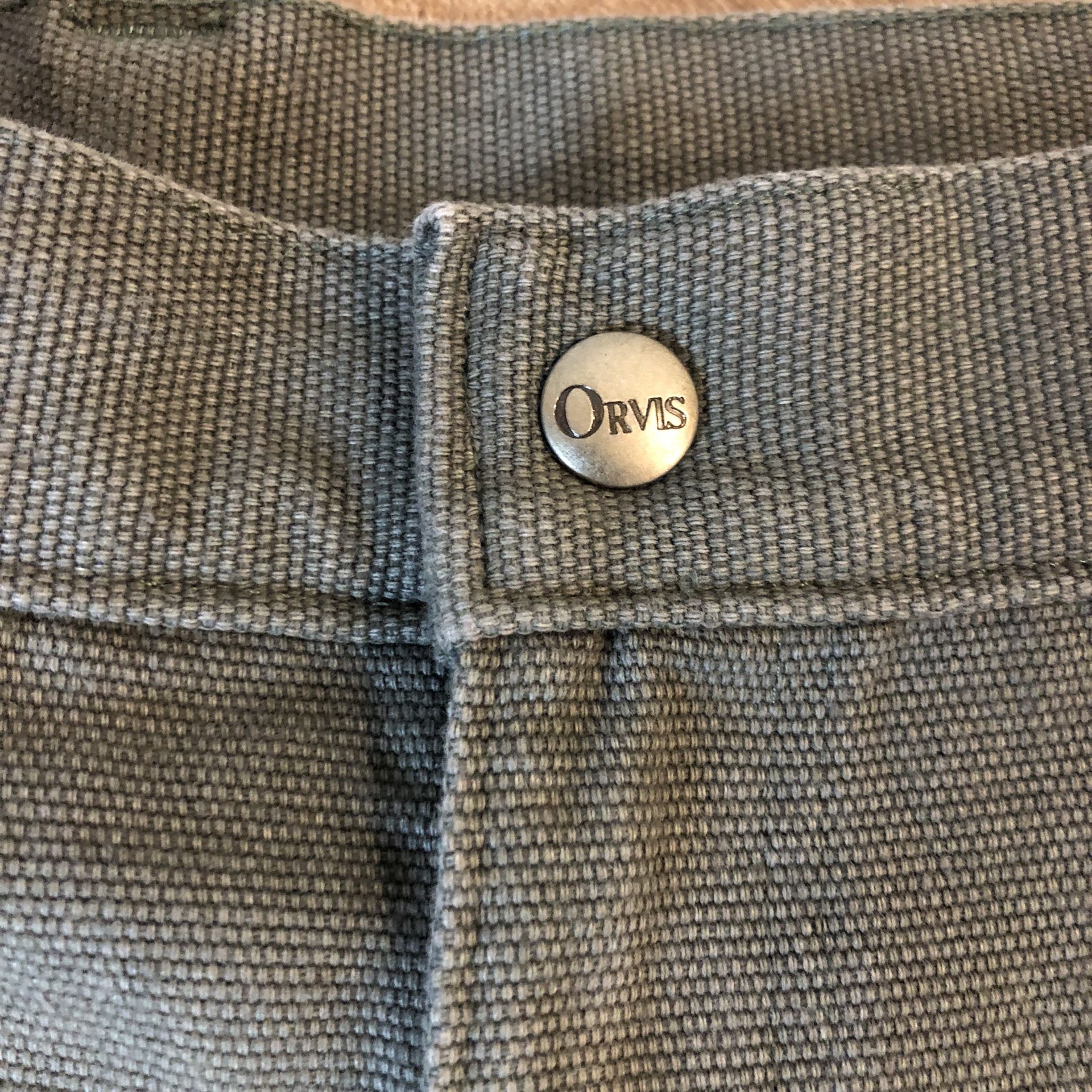 Vintage Mens Orvis Pants Size 44 Green Style 5714P Outdoor Hiking