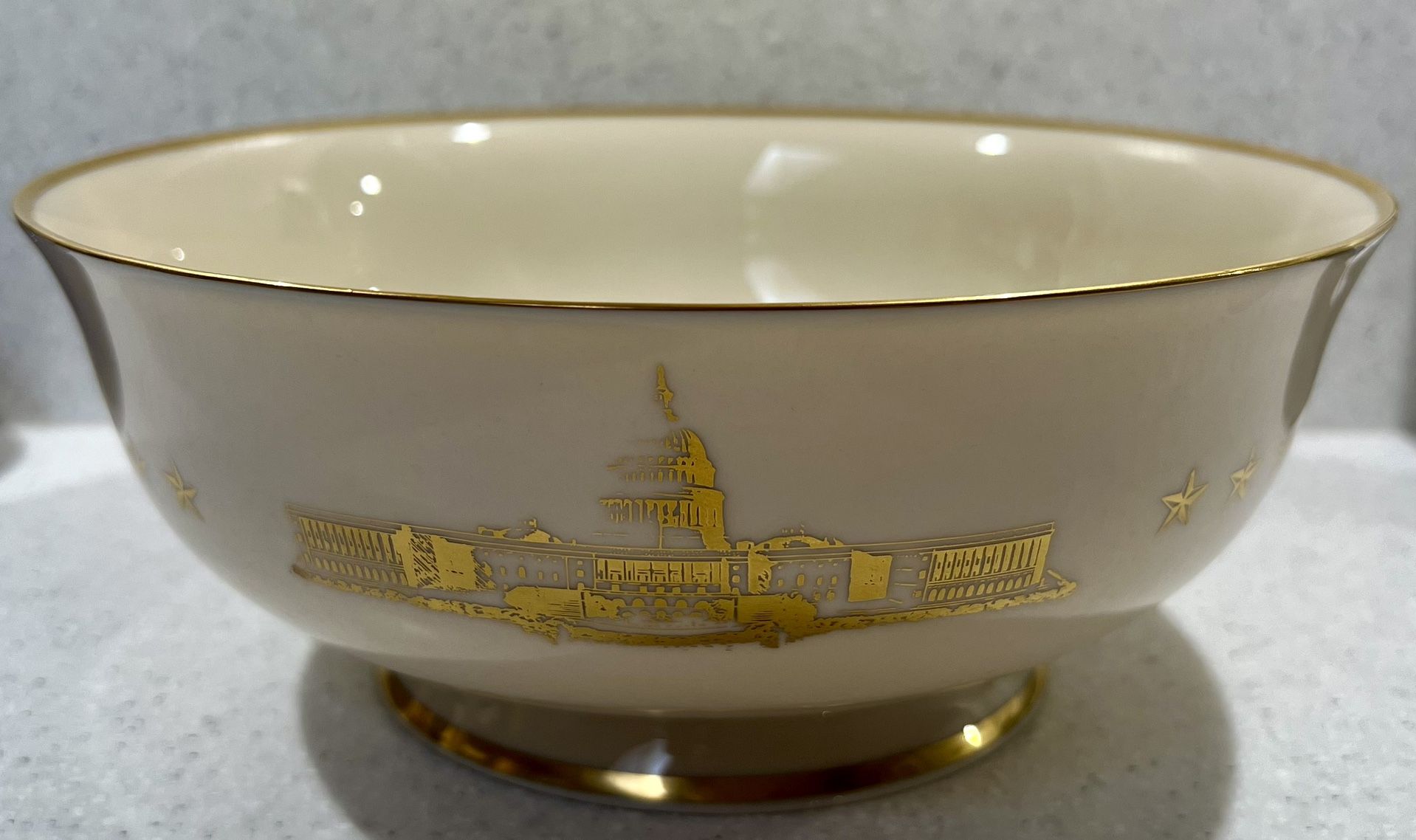 Rare US Congress Lenox Collectible Bowl
