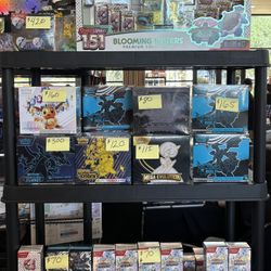 Sealed Pokemon Booster Box Bundle Elite Trainer Box Etb